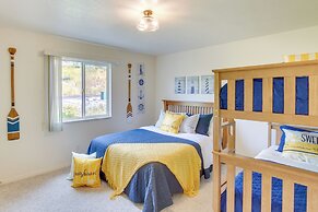 Bear Lake Oasis w/ Heated Pool & Scenic Patio!