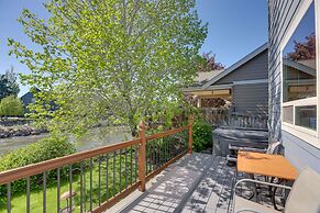 Canal-front Bend Vacation Rental w/ Hot Tub!