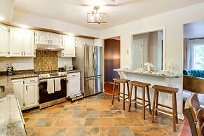 Outdoor Entertainment Space: Family Poconos Home