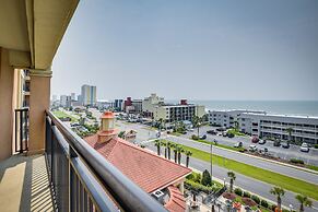 North Myrtle Beach Oceanfront Condo w/ Pool Access