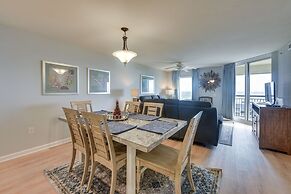 North Myrtle Beach Oceanfront Condo w/ Pool Access