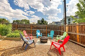 Colorful Bend Home w/ Yard & Fire Pit!