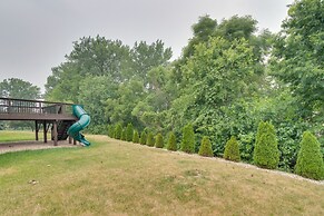 Prime Peoria Retreat w/ Deck & Fireplace!