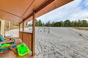 Ruidoso Home w/ Balcony ~ 16 Mi to Ski Apache!