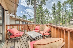 Ruidoso Home w/ Balcony ~ 16 Mi to Ski Apache!