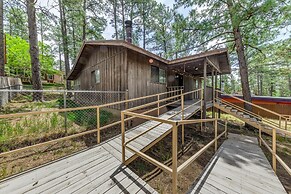 Serene Ruidoso Cabin w/ Fenced Yard Near Downtown!