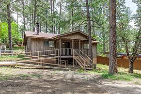 Serene Ruidoso Cabin w/ Fenced Yard Near Downtown!