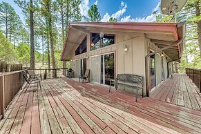 Ruidoso Vacation Rental w/ Spacious Deck