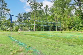 Spacious Durham Home w/ Fire Pit & Hot Tub!