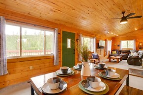 Mtn Views & Fireplace: Grand Lake Cabin Rental!