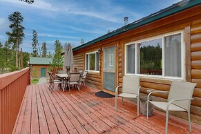 Mtn Views & Fireplace: Grand Lake Cabin Rental!