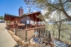 Fire Pit & Views: Falconcrest Cottage in Payson!