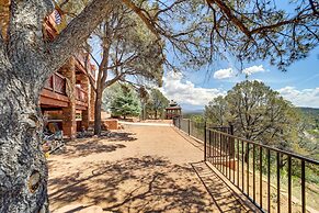 Fire Pit & Views: Falconcrest Cottage in Payson!