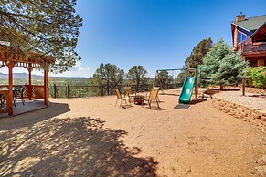 Fire Pit & Views: Falconcrest Cottage in Payson!
