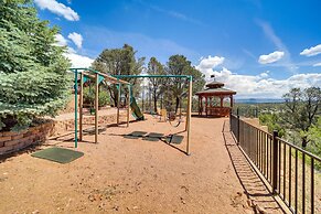 Fire Pit & Views: Falconcrest Cottage in Payson!