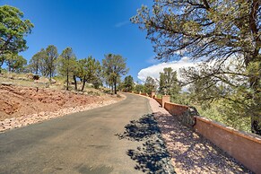 Fire Pit & Views: Falconcrest Cottage in Payson!