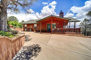 Fire Pit & Views: Falconcrest Cottage in Payson!
