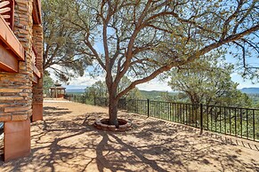 Fire Pit & Views: Falconcrest Cottage in Payson!