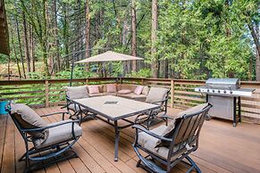 Furnished Deck: Secluded Arnold Cabin Rental!