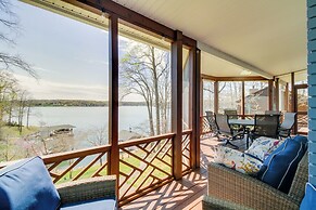 Smith Mountain Lake Getaway w/ Private Dock!
