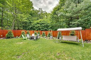 Hot Tub, Game Room & Fire Pit: Pocono Summit Home!