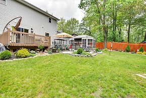 Hot Tub, Game Room & Fire Pit: Pocono Summit Home!