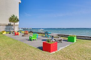 Bayfront Pensacola Beach Condo w/ Pool & Elevator
