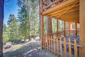 Crestline Area Vacation Rental Cabin w/ Decks!
