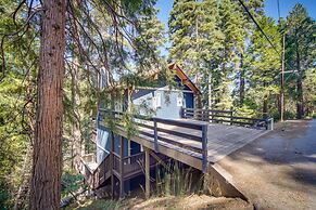 Tree-lined Lake Arrowhead Cabin ~ 1 Mi to Village!