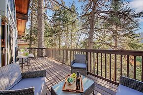 Tree-lined Lake Arrowhead Cabin ~ 1 Mi to Village!