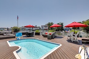 Waterfront Ocean City Escape w/ Large Deck, Pool!