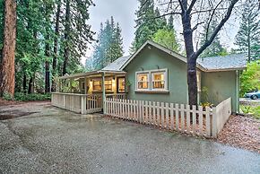 California Cottage < 4 Mi to Redwood Hiking Trails