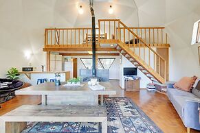 Off-grid Geodesic Dome: Nevada City House w/ Views
