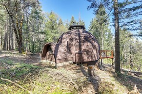 Off-grid Geodesic Dome: Nevada City House w/ Views