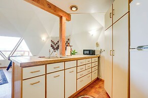 Off-grid Geodesic Dome: Nevada City House w/ Views