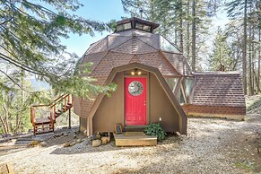 Off-grid Geodesic Dome: Nevada City House w/ Views