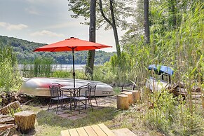 Lakefront New York Abode w/ Deck, Grill & Fire Pit