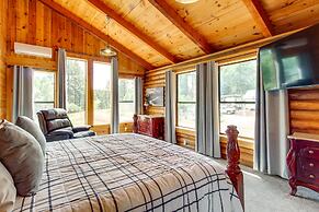 Deck + Grill: Quiet Cabin Getaway in Pinedale