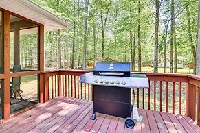 Deck & Screened Porch: Pocono Lake Vacation Rental