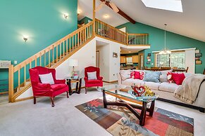 Deck & Screened Porch: Pocono Lake Vacation Rental