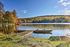 Deck & Screened Porch: Pocono Lake Vacation Rental
