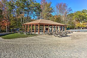 Deck & Screened Porch: Pocono Lake Vacation Rental