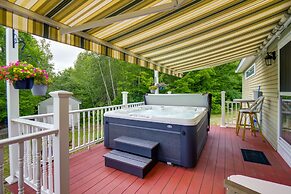 Conway Retreat: Private Hot Tub, Deck & Game Room!