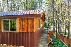 Rustic Idaho Retreat w/ Deck, Grill & Chiminea!