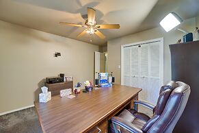 Spacious Arkansas Abode w/ Balcony & Fire Pit!