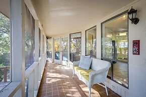 Deck + Cliffside Belton Lake Views: Temple Retreat