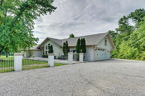 10-acre Lakefront Home w/ Pool, Hot Tub & Dock!