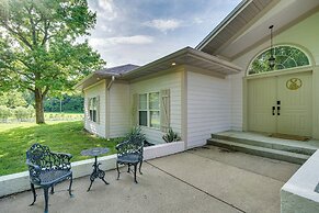 10-acre Lakefront Home w/ Pool, Hot Tub & Dock!