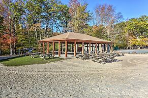 Pocono Lake Retreat w/ Fire Pit: Near Beach!