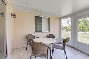 Canal-front Gulf Coast Home ~ 3 Mi to Local Beach!